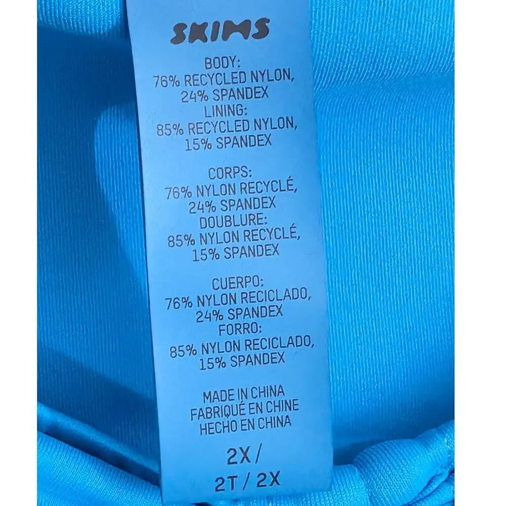 SKIMS swim ruched